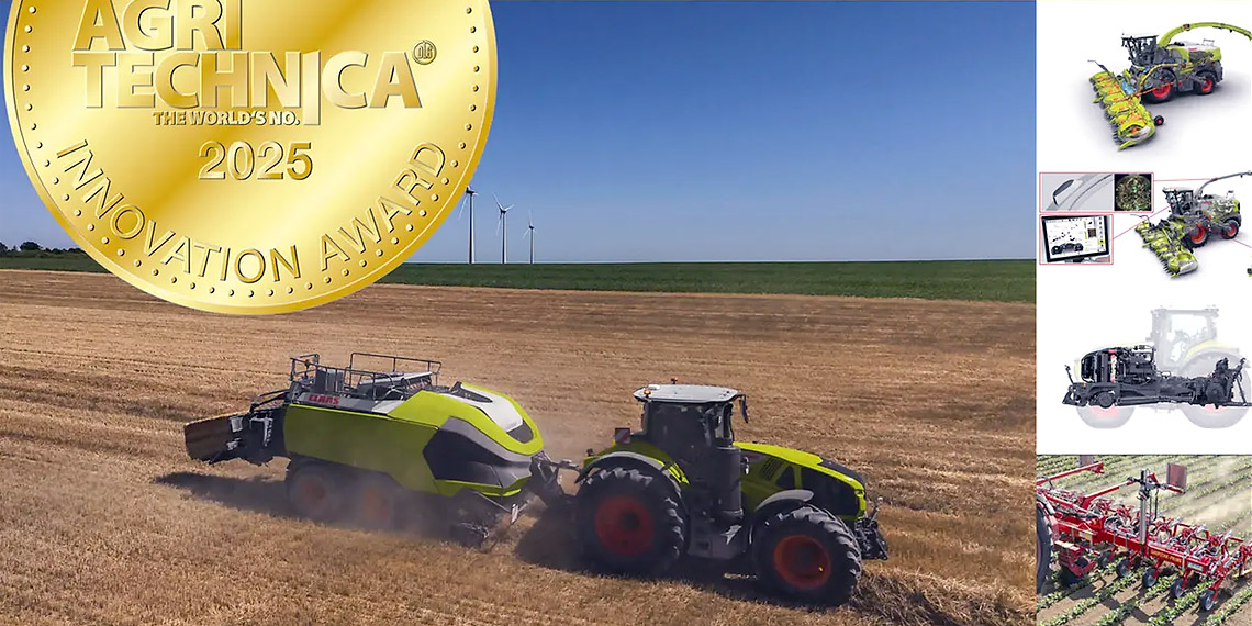 CLAAS получил 5 медалей на выставке Agritechnica Innovation Awards фото 1