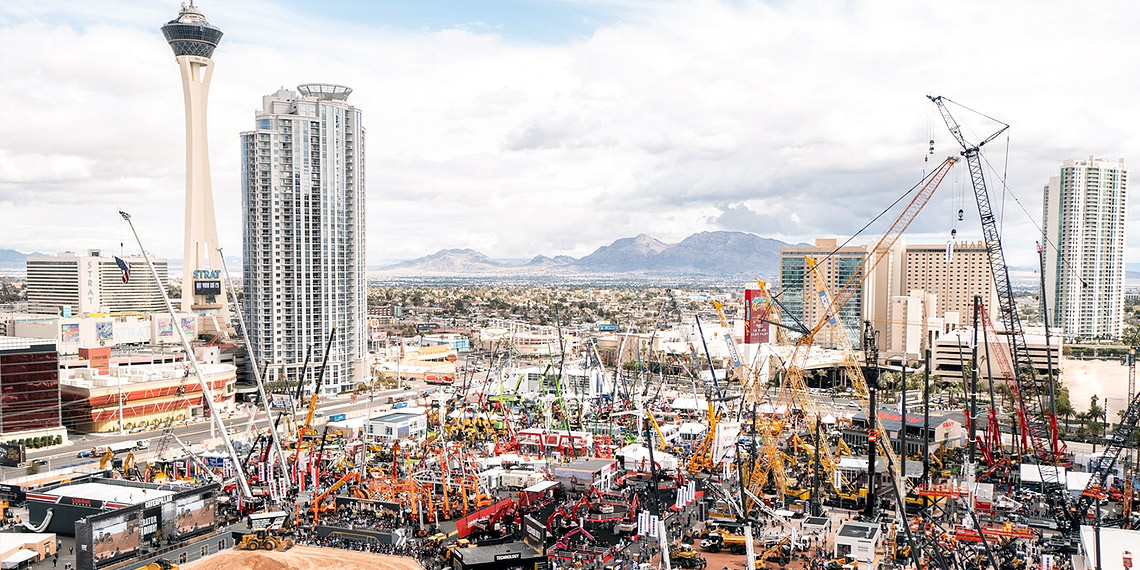 John Deere и Wirtgen Group совместный стенд на выставке CONEXPO 2026