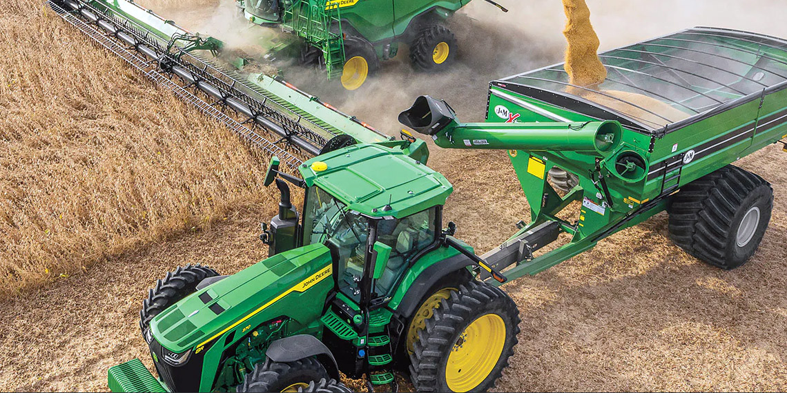 John Deere сообщает о возможности применения биодизеля B30 во всех своих двигателях