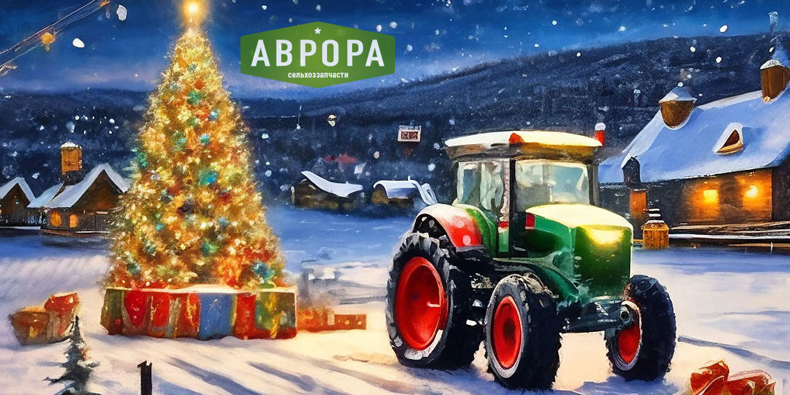 Поздравляем с Новым 2026 годом Арора Агро Партс