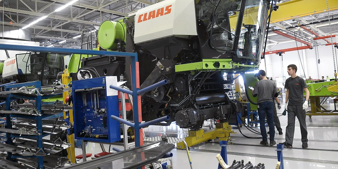 Прибыль концерна Claas в 2024 году сильно снизилась